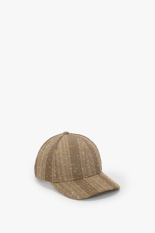 Frame Cap In Beige-Pistachio