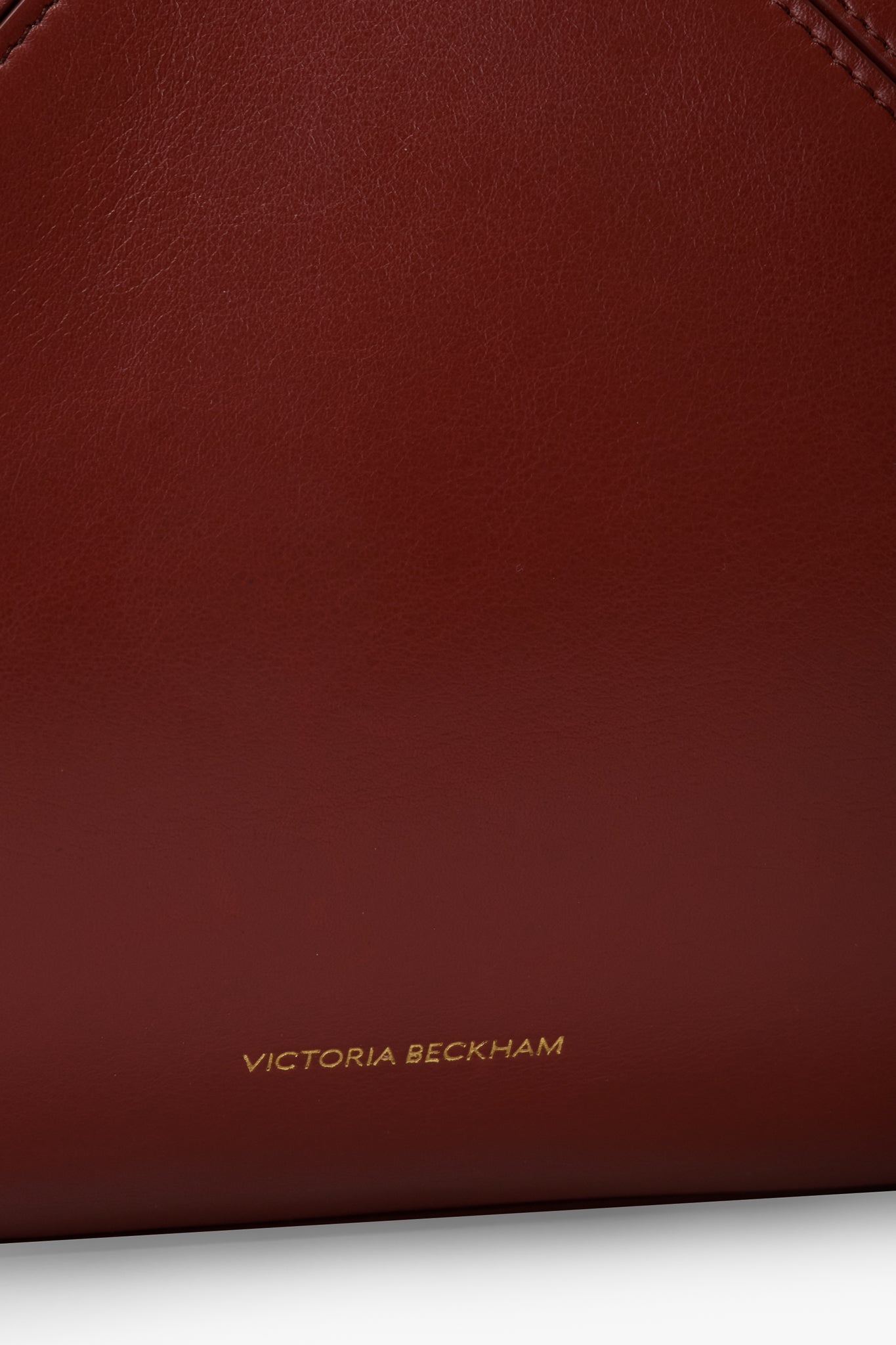 Victoria Tote In Brick Red Soft Leather