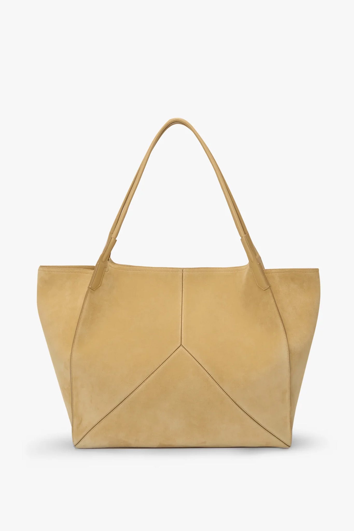 【Victoria Beckham】Victoria XLスエードトートバッグ XL Victoria Tote In Sand Suede – Victoria Beckham Inc