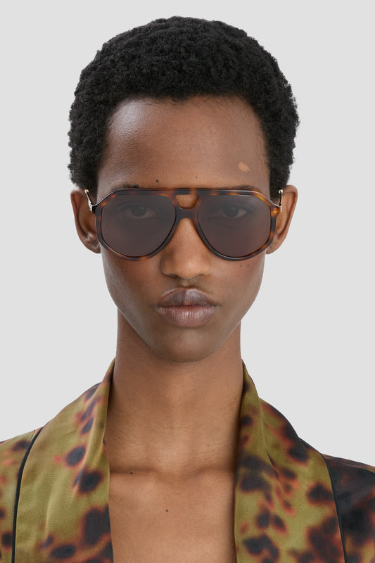 小物 VICTORIA BECKHAM SUNGLASSES VB227SA Victoria Beckham Presents The Spring Summer 2023 VB Monogram