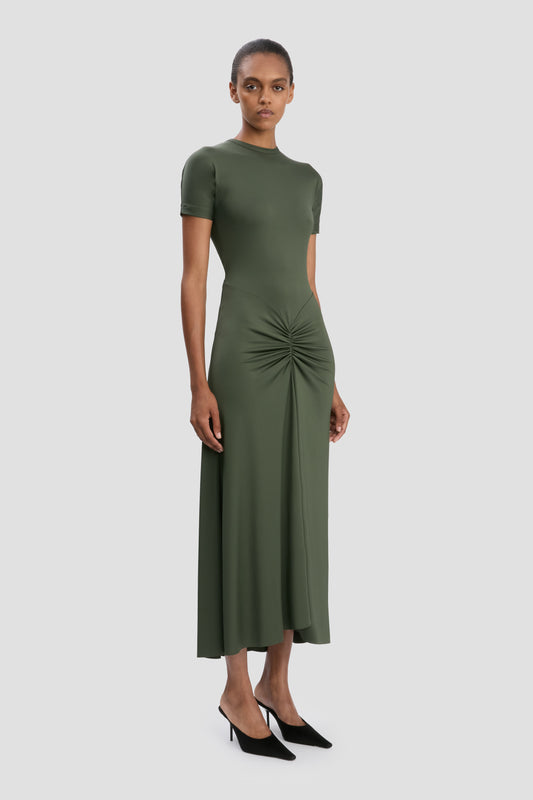 Lace Trim Slip Skirt In Rose – Victoria Beckham Inc