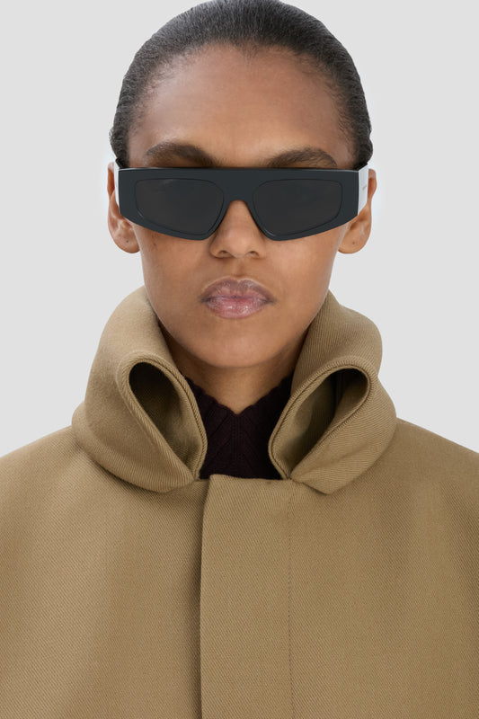 小物 VICTORIA BECKHAM SUNGLASSES VB227SA 小物 VICTORIA BECKHAM SUNGLASSES VB227SA Geometric Visor