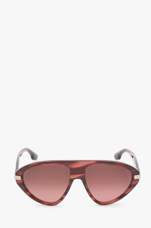 小物 VICTORIA BECKHAM SUNGLASSES VB227SA Sunglasses Victoria Beckham VB 222 S 711 Gold/Wine Orange at