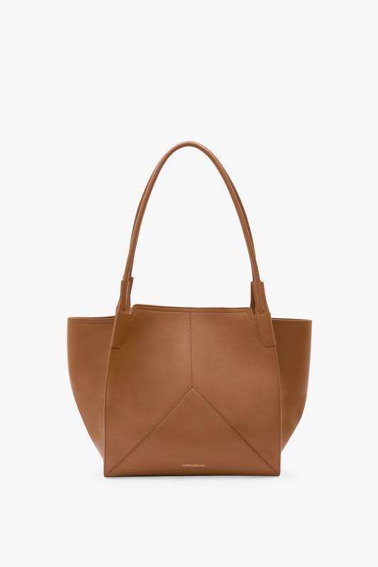 Victoria Tote In Tan Soft Leather