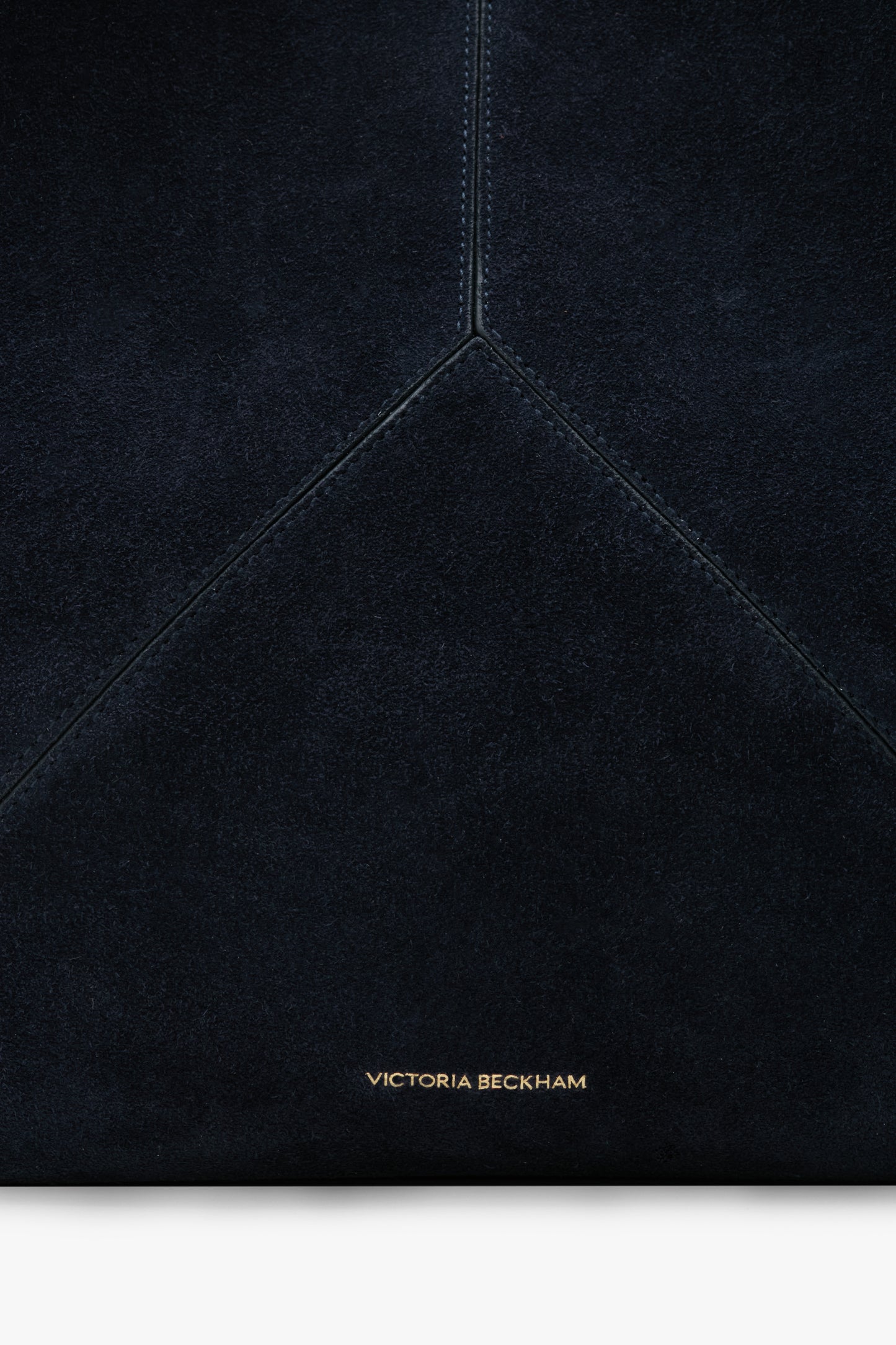 Victoria Tote In Navy Suede