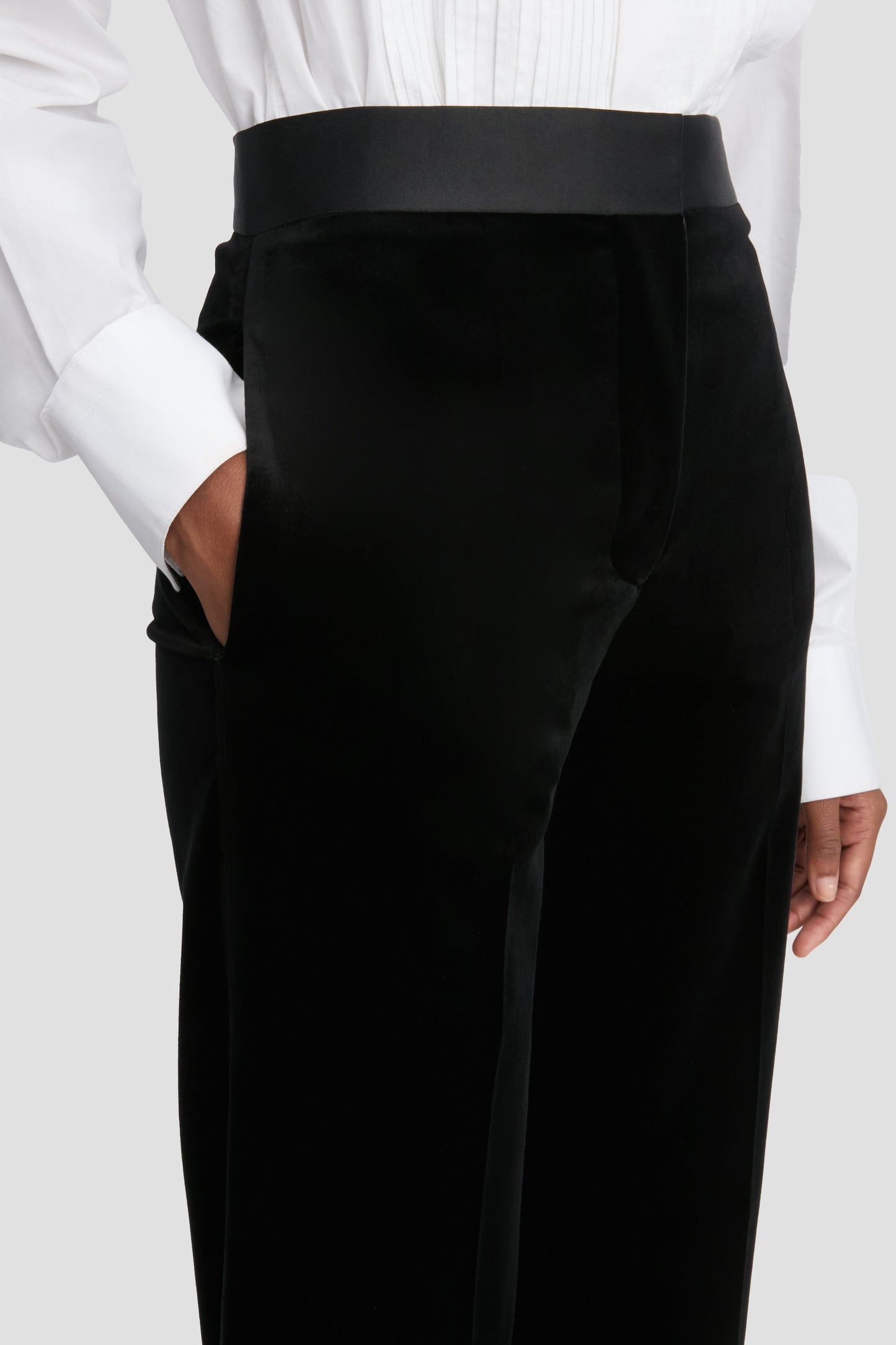 Alina Trouser In Black