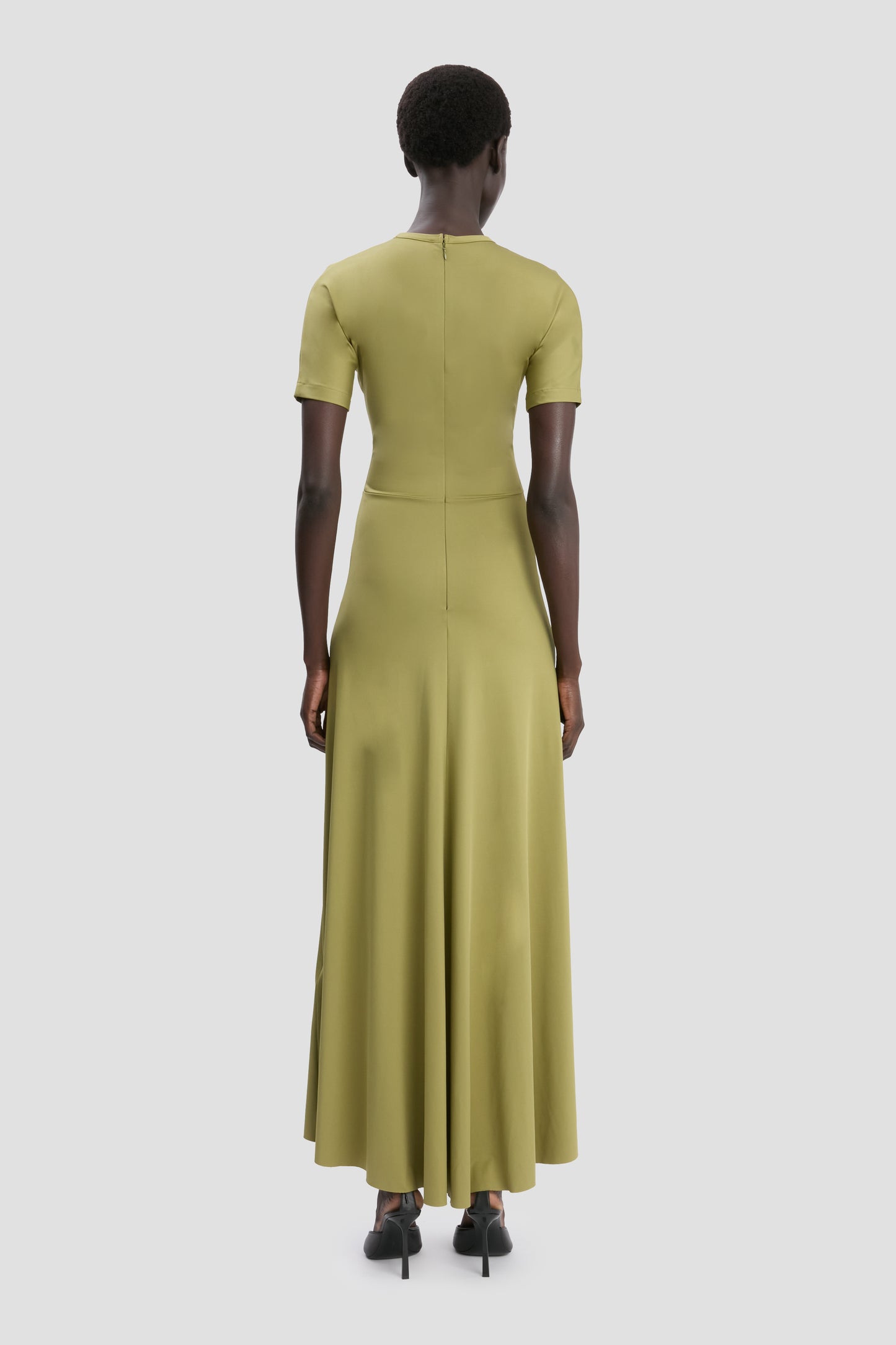 Blaire Midi Dress In Greenfinch