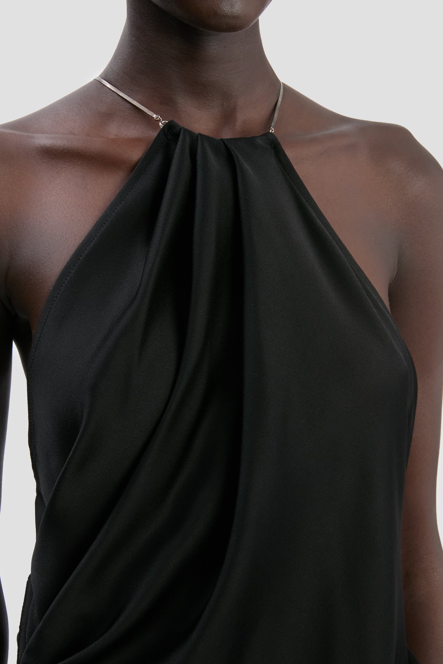 Chain Cami Top In Black