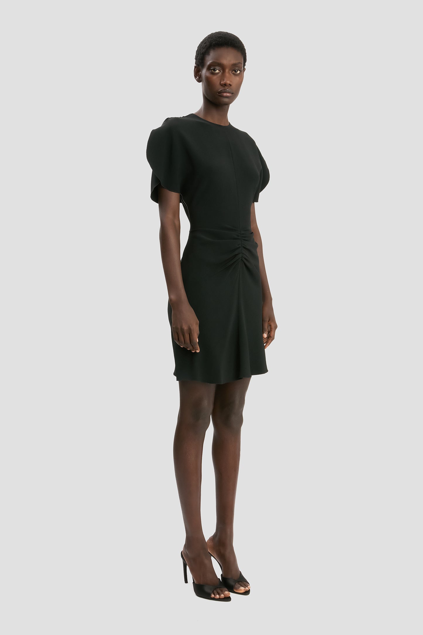 Bela Midi Dress In Black