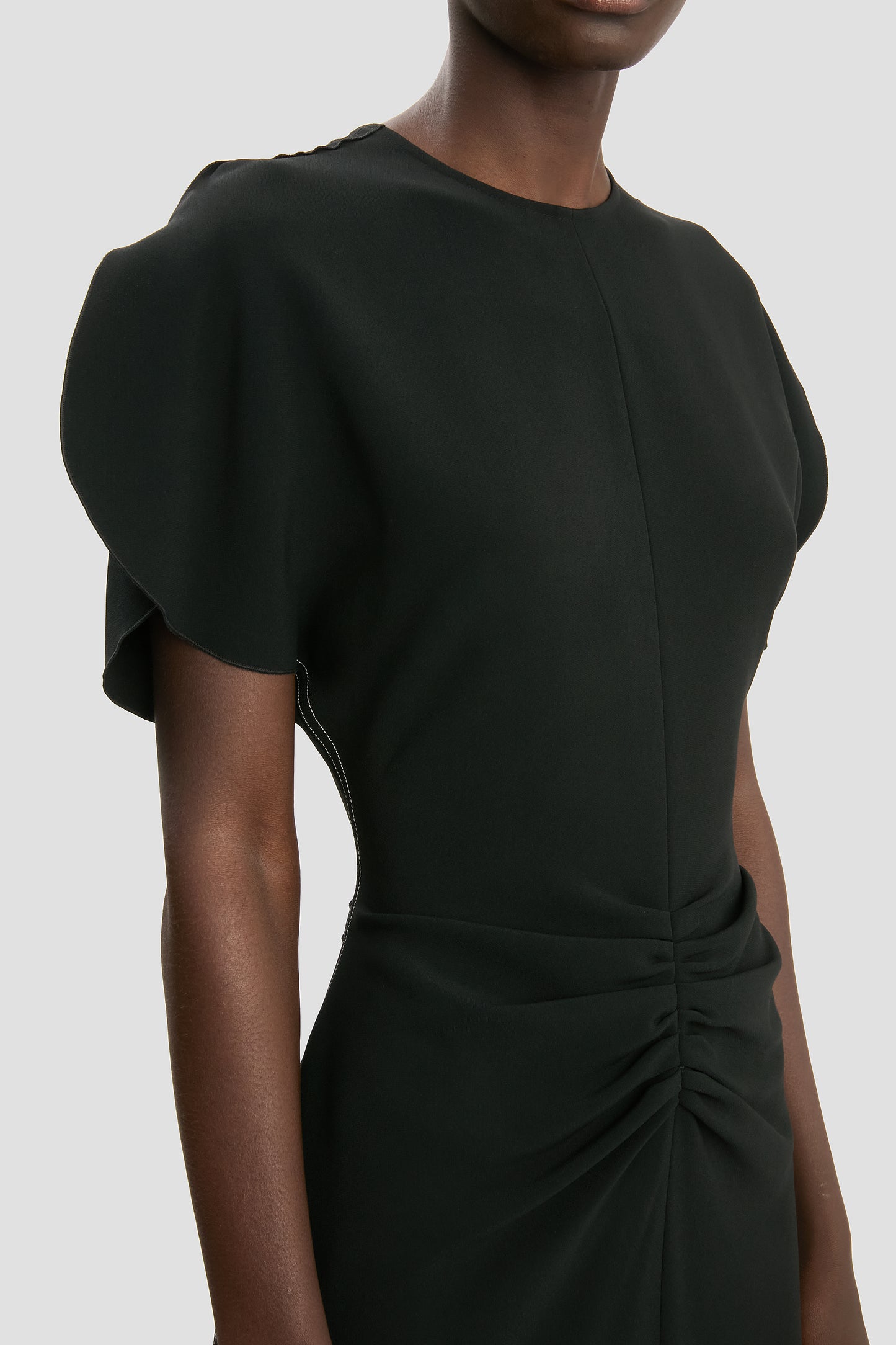 Bela Midi Dress In Black