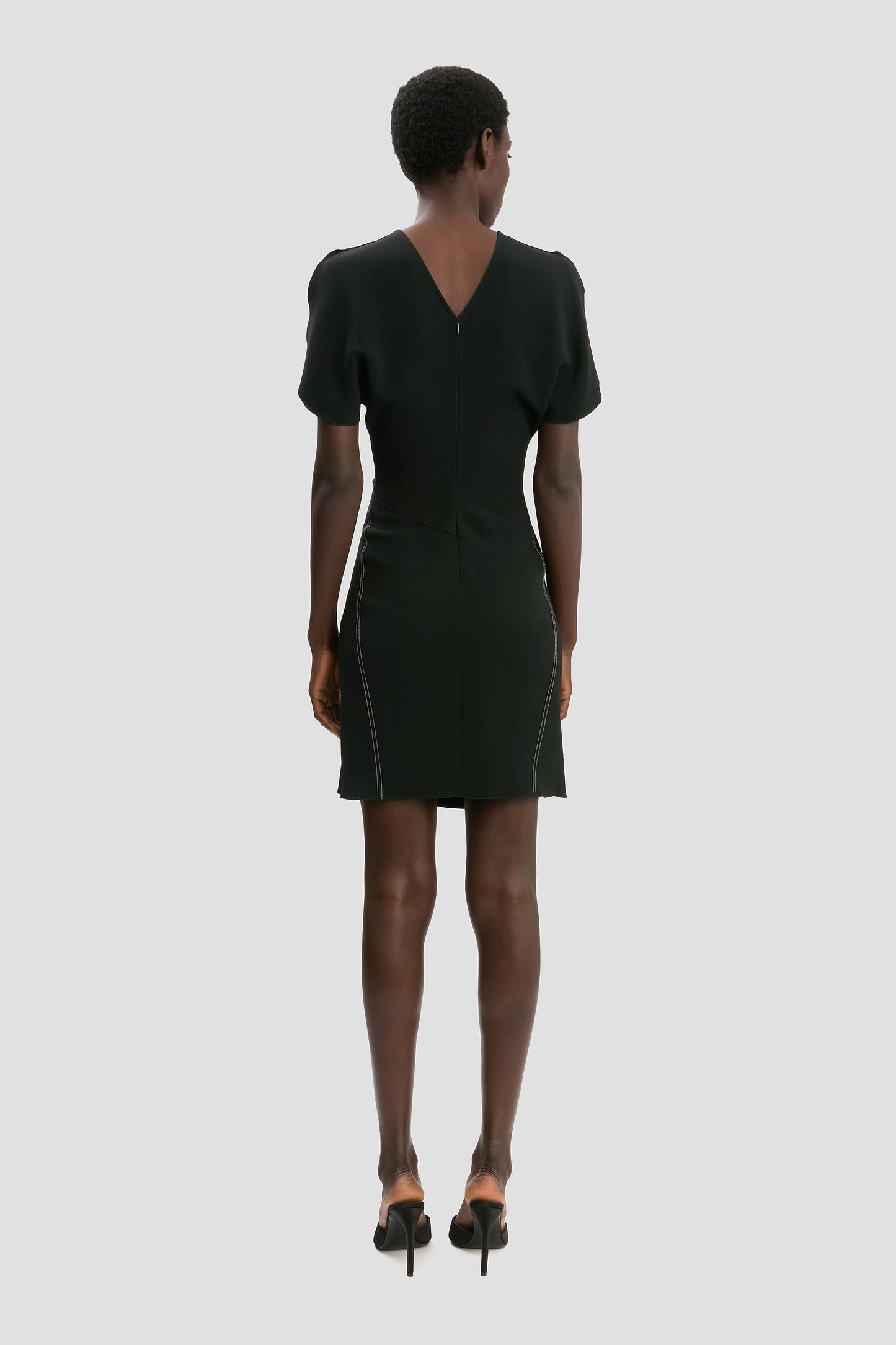 Bela Midi Dress In Black