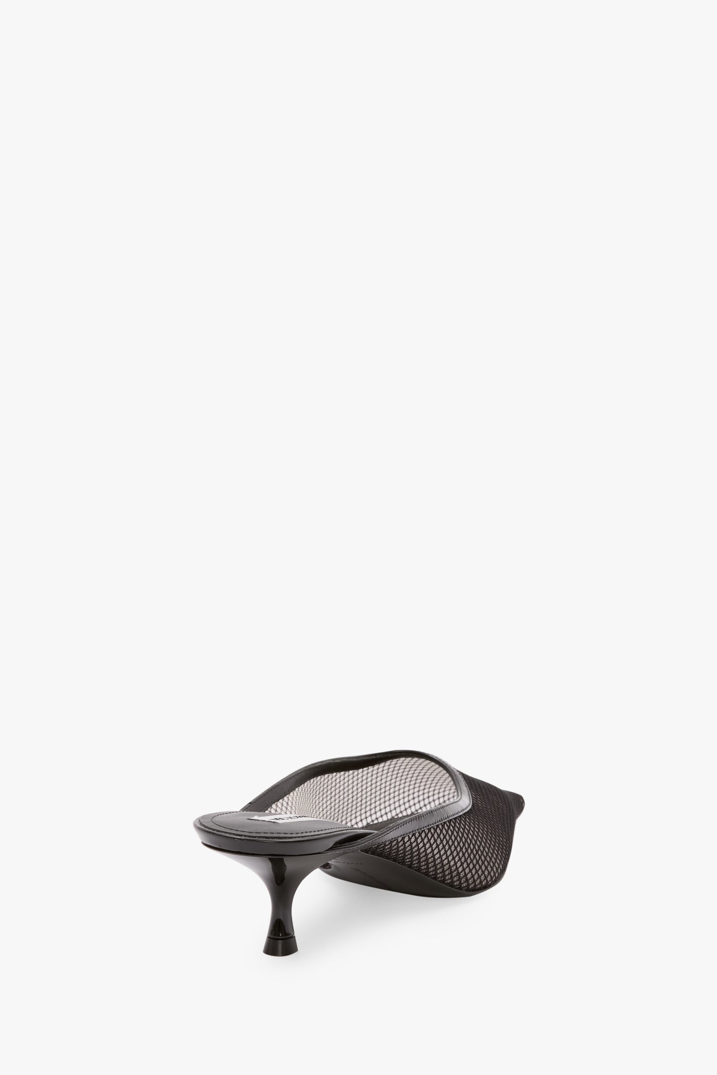 Sloan Mule In Black Mesh