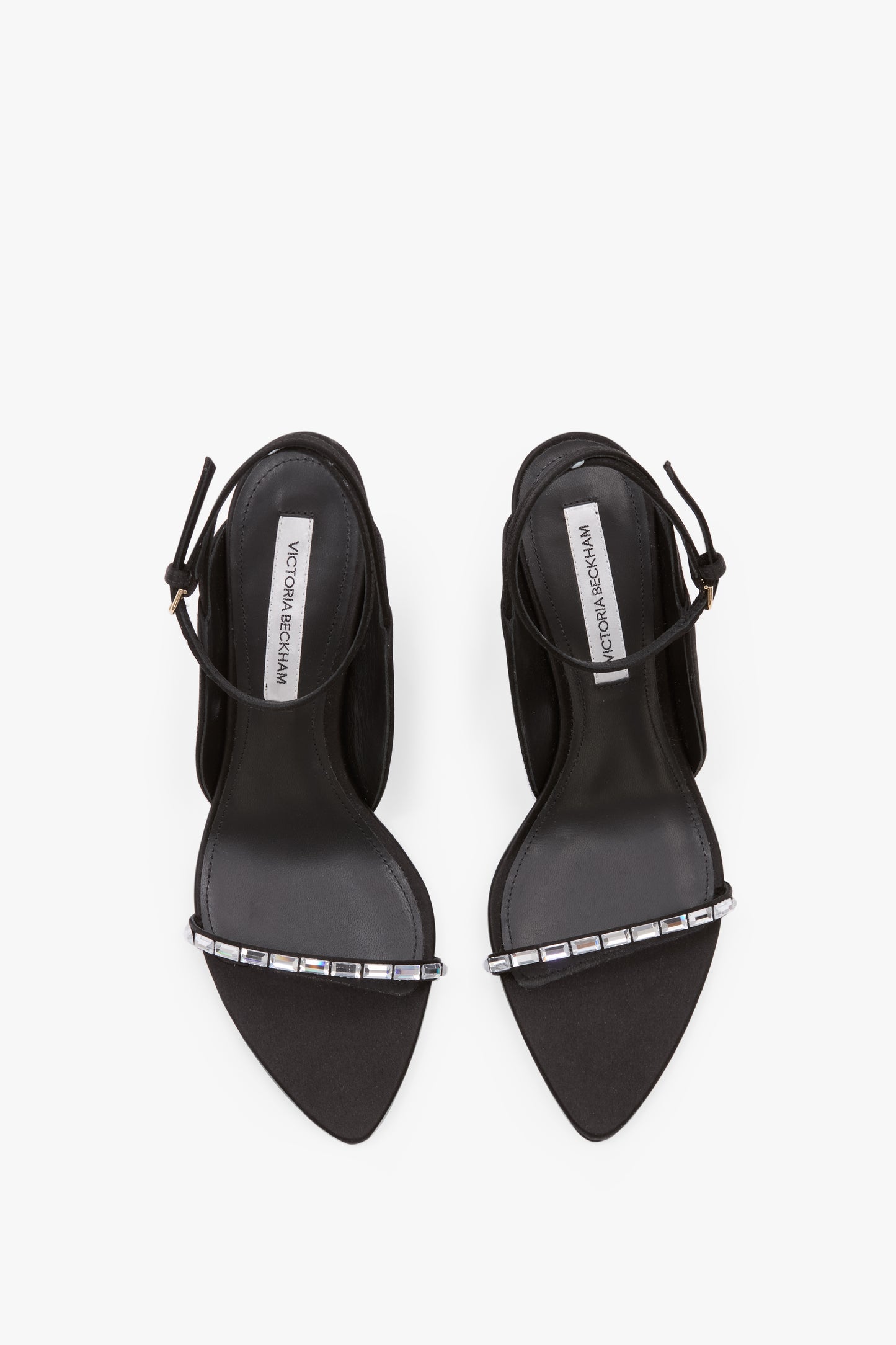 Victoria Embellished Stiletto Sandal 75 In Black