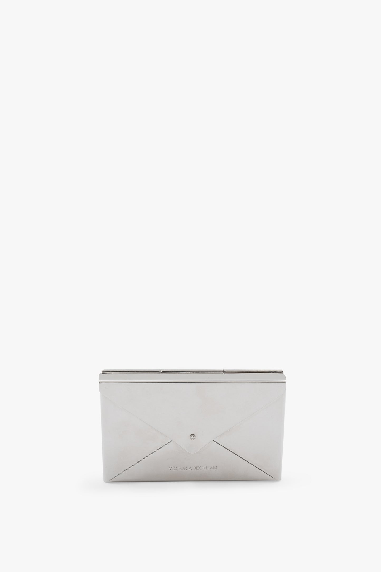 Envelope Card Holder In Silver