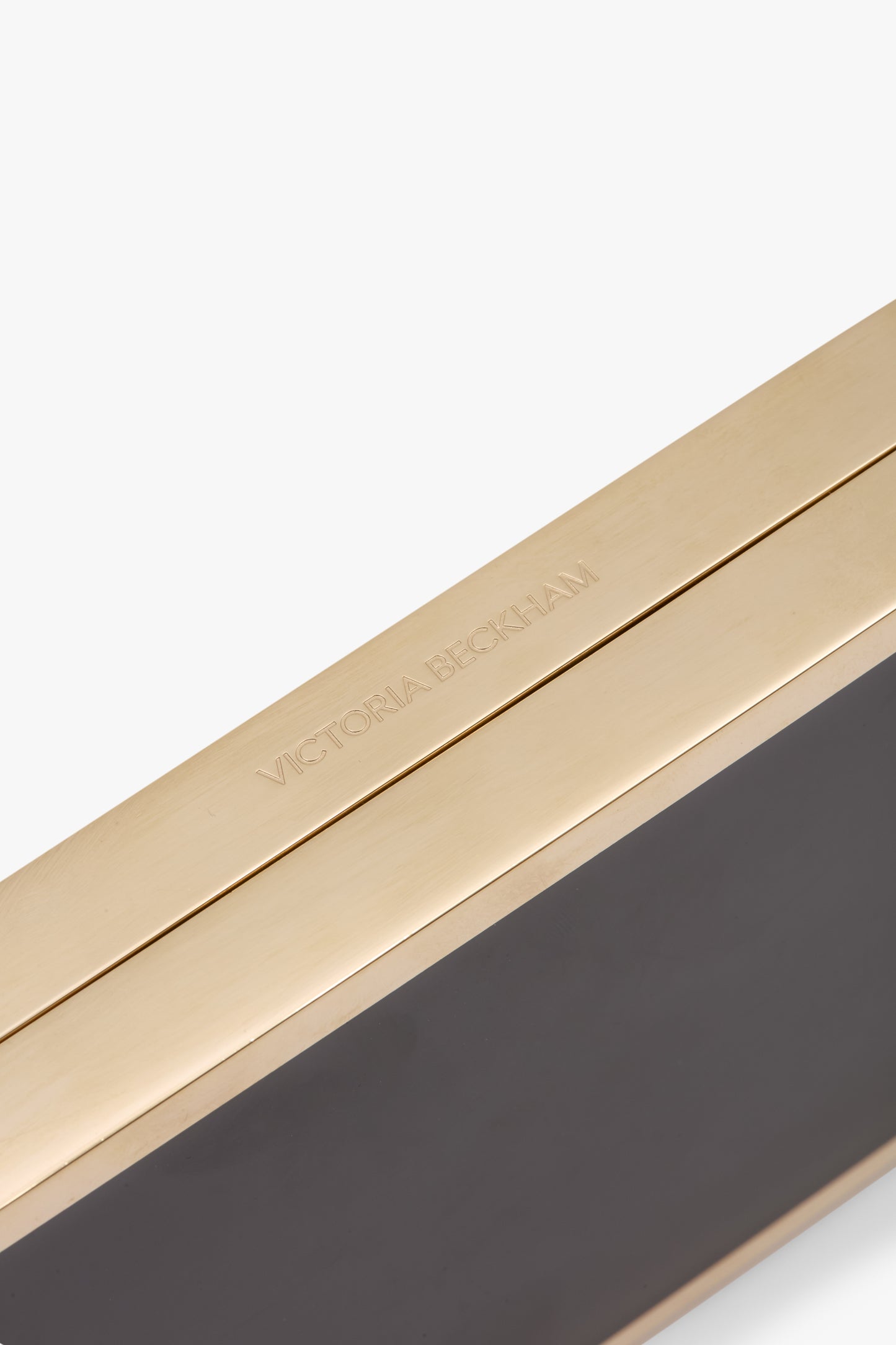 Enamel Minaudière In Black