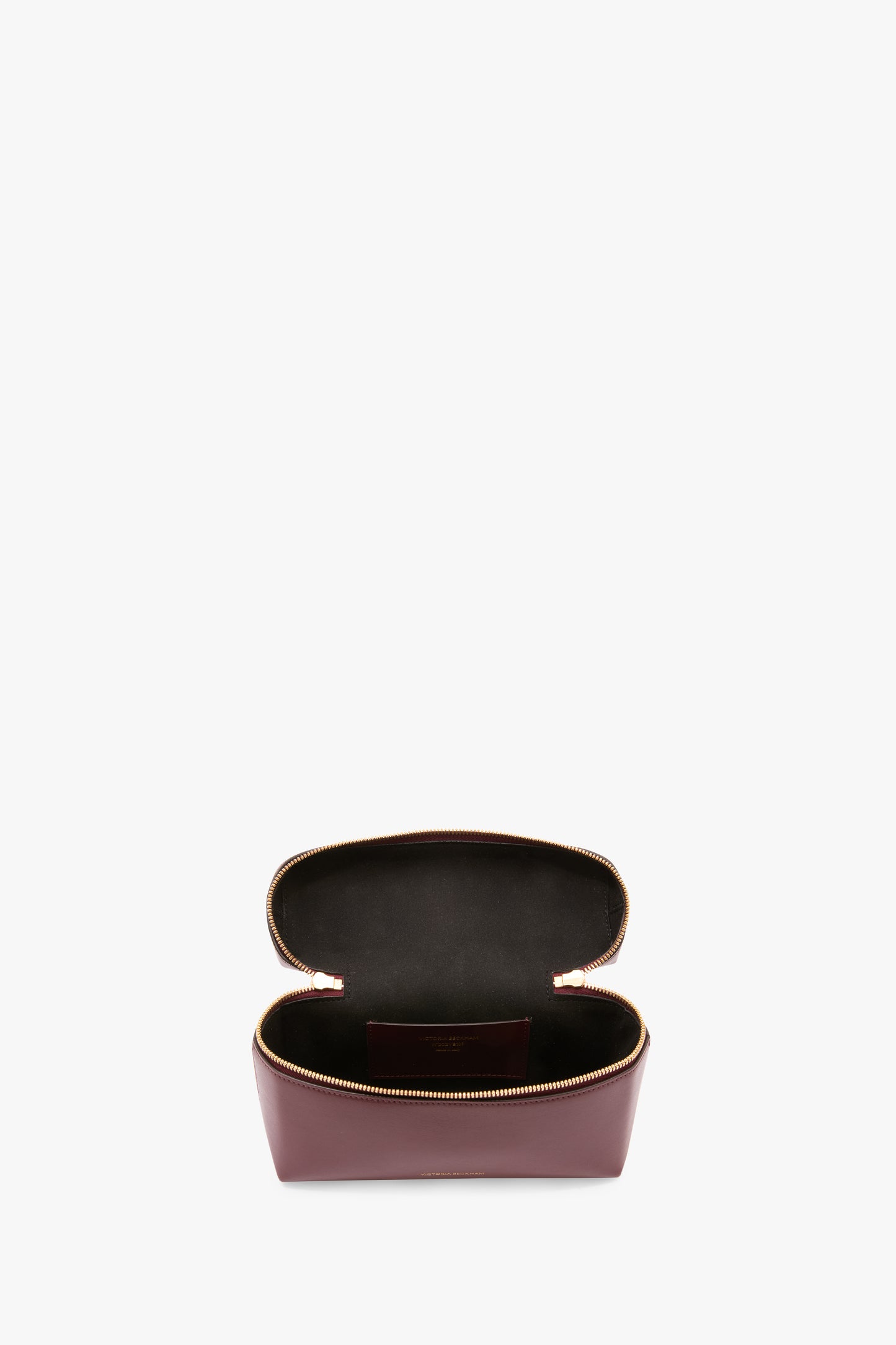 Vanity Crossbody In Burgundy Leather