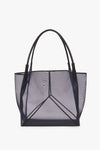 Victoria Tote Bag Large In Navy Mesh