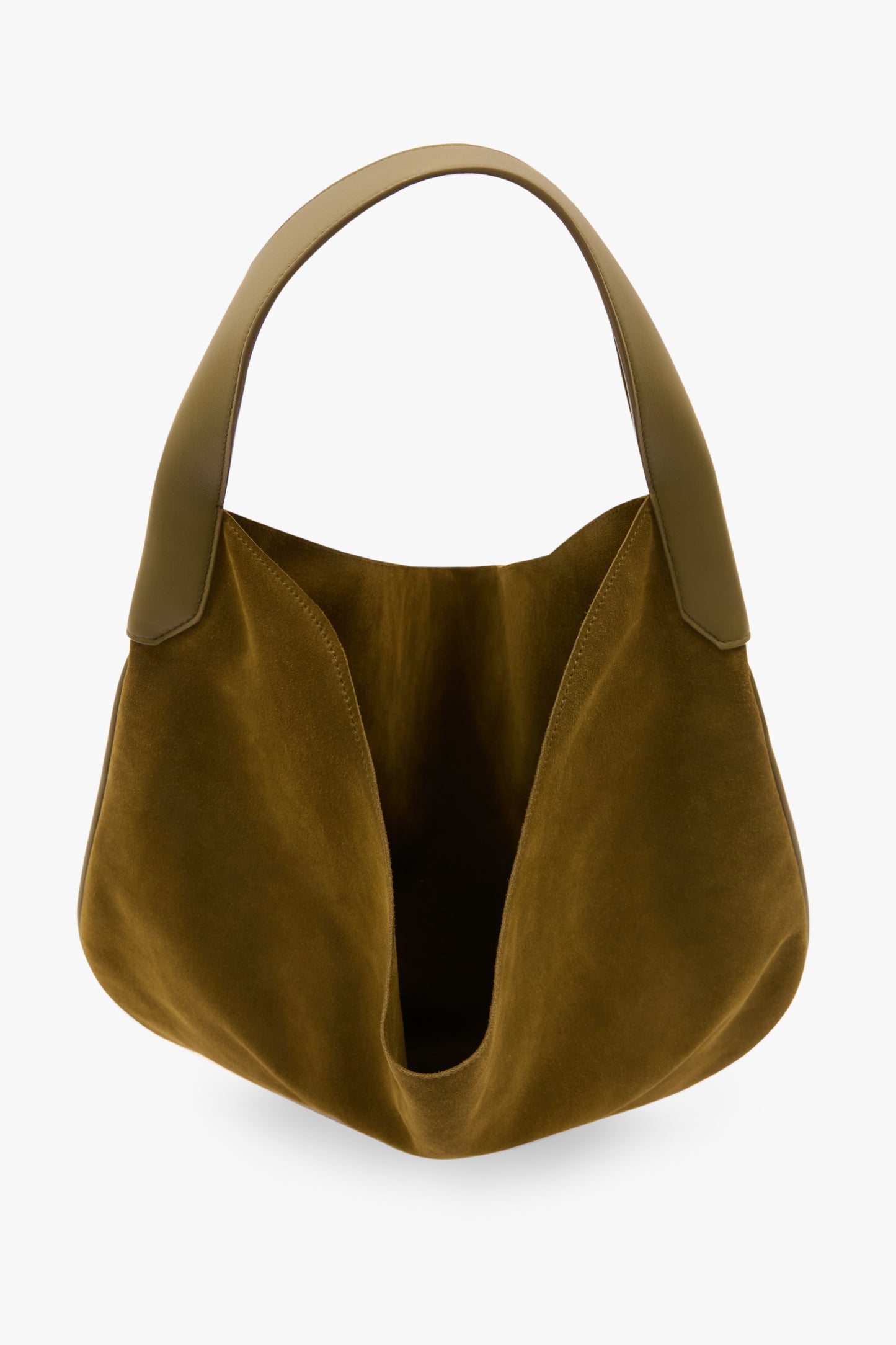 Soft Plié Hobo Bag In Cactus Green Suede