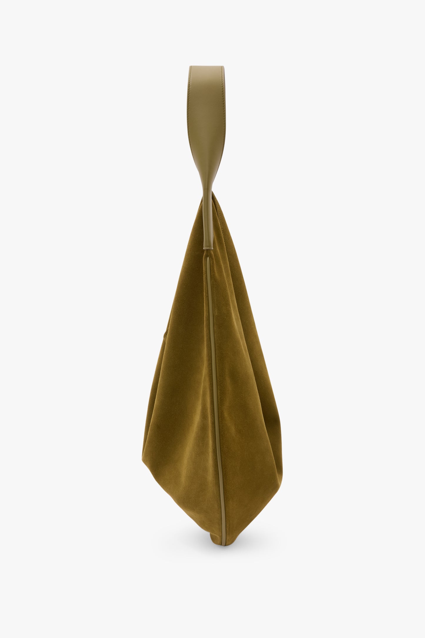 Soft Plié Hobo Bag In Cactus Green Suede