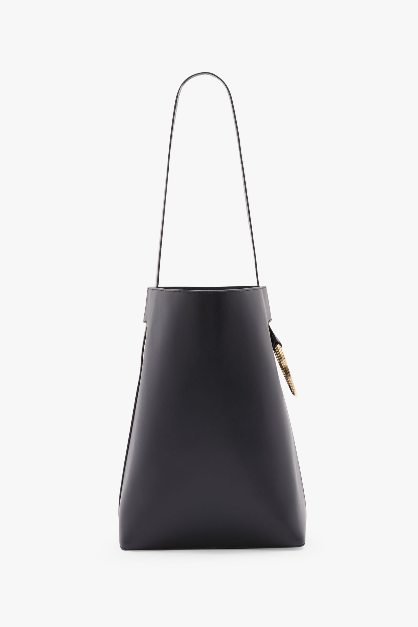 Dia Bucket Bag In Navy Leather