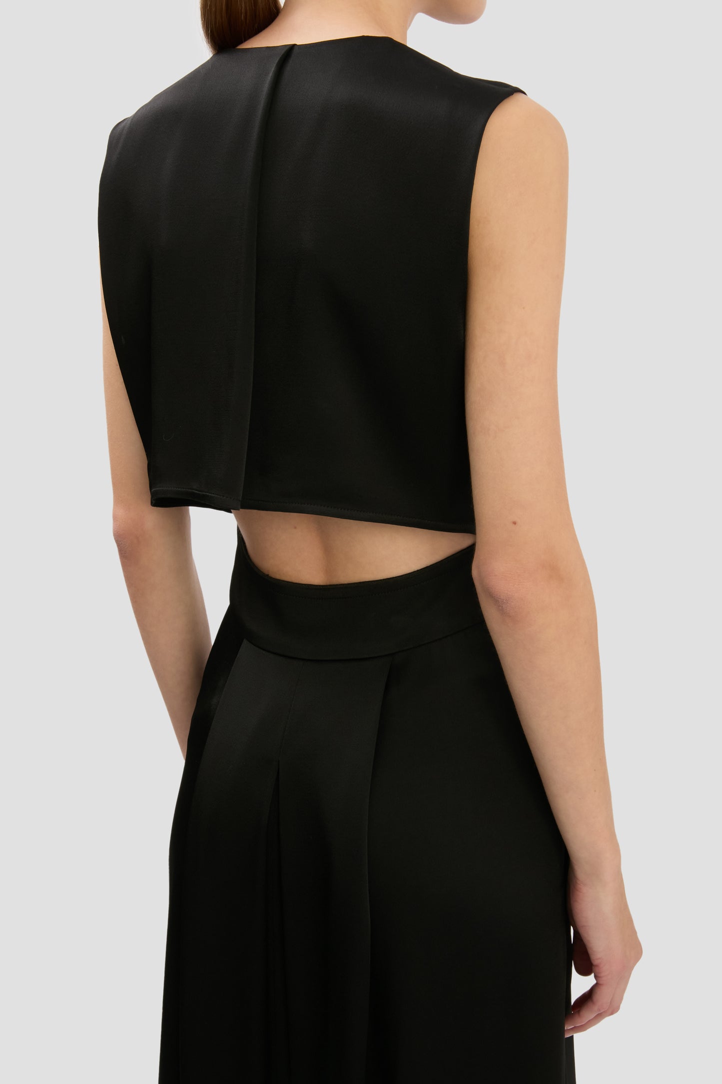 Sybil Midi Dress In Black