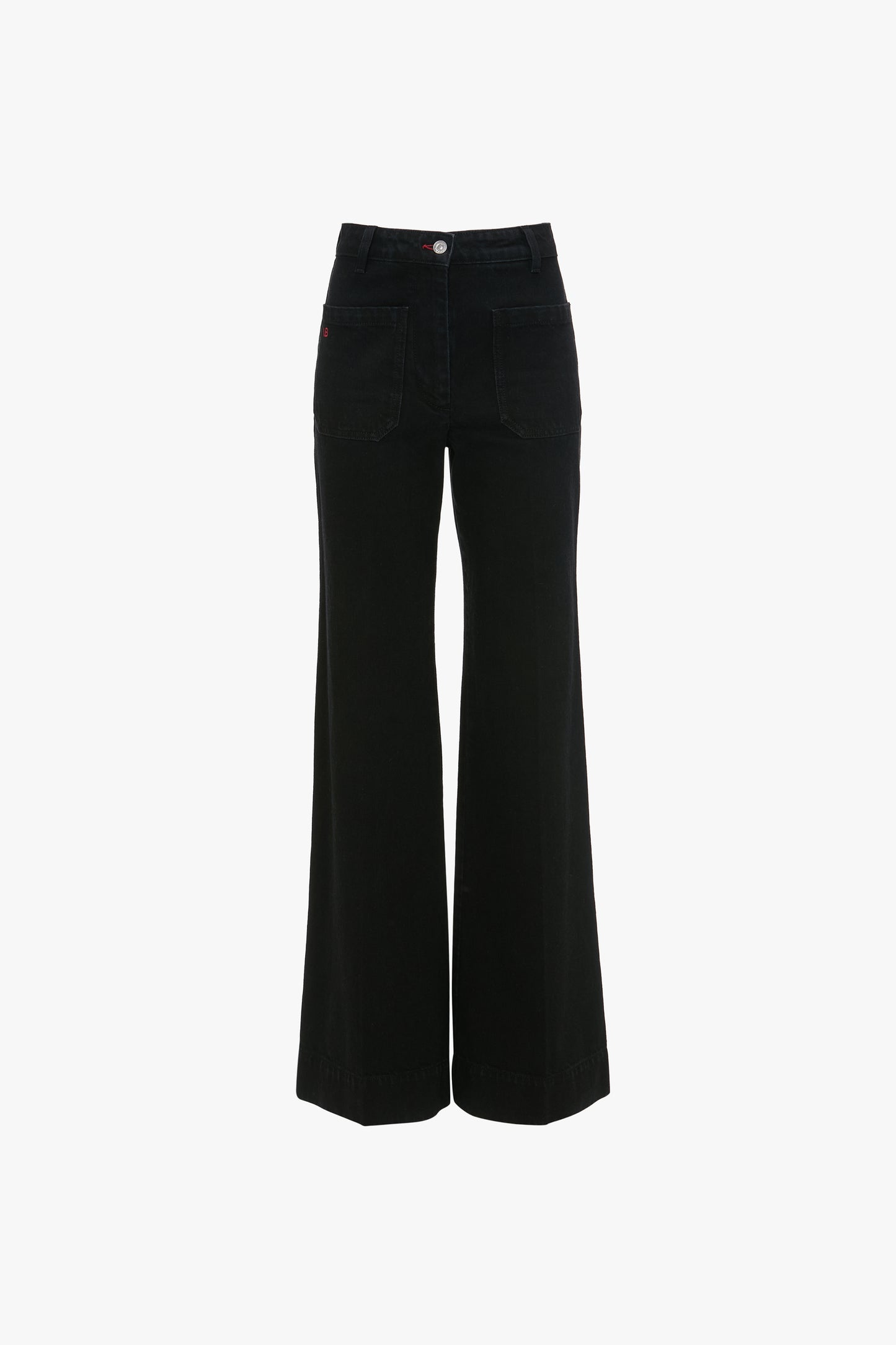 Alina Stretch High Waisted Jean In Washed Black