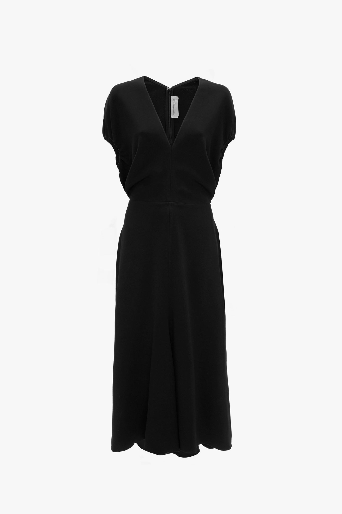 Edith Midi Dress In Black