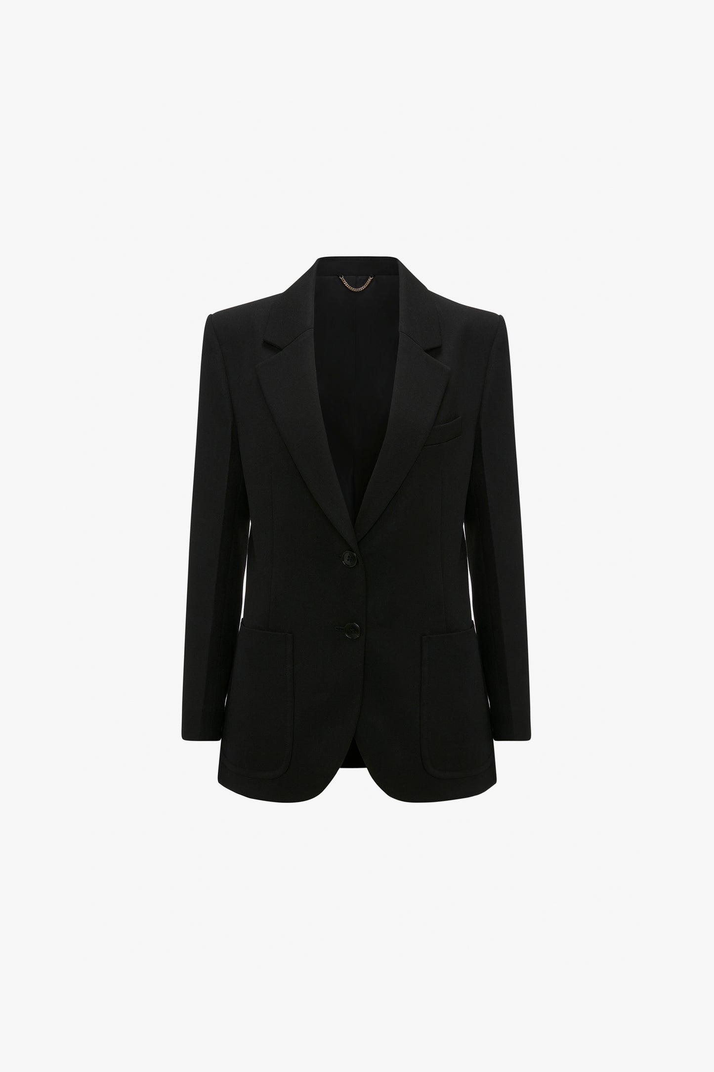 Patch Pocket Jacket In Black