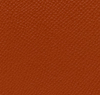 Orange Grained Leather