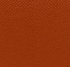 Burnt Orange Grained Leather