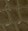 Khaki Croc Embossed Leather