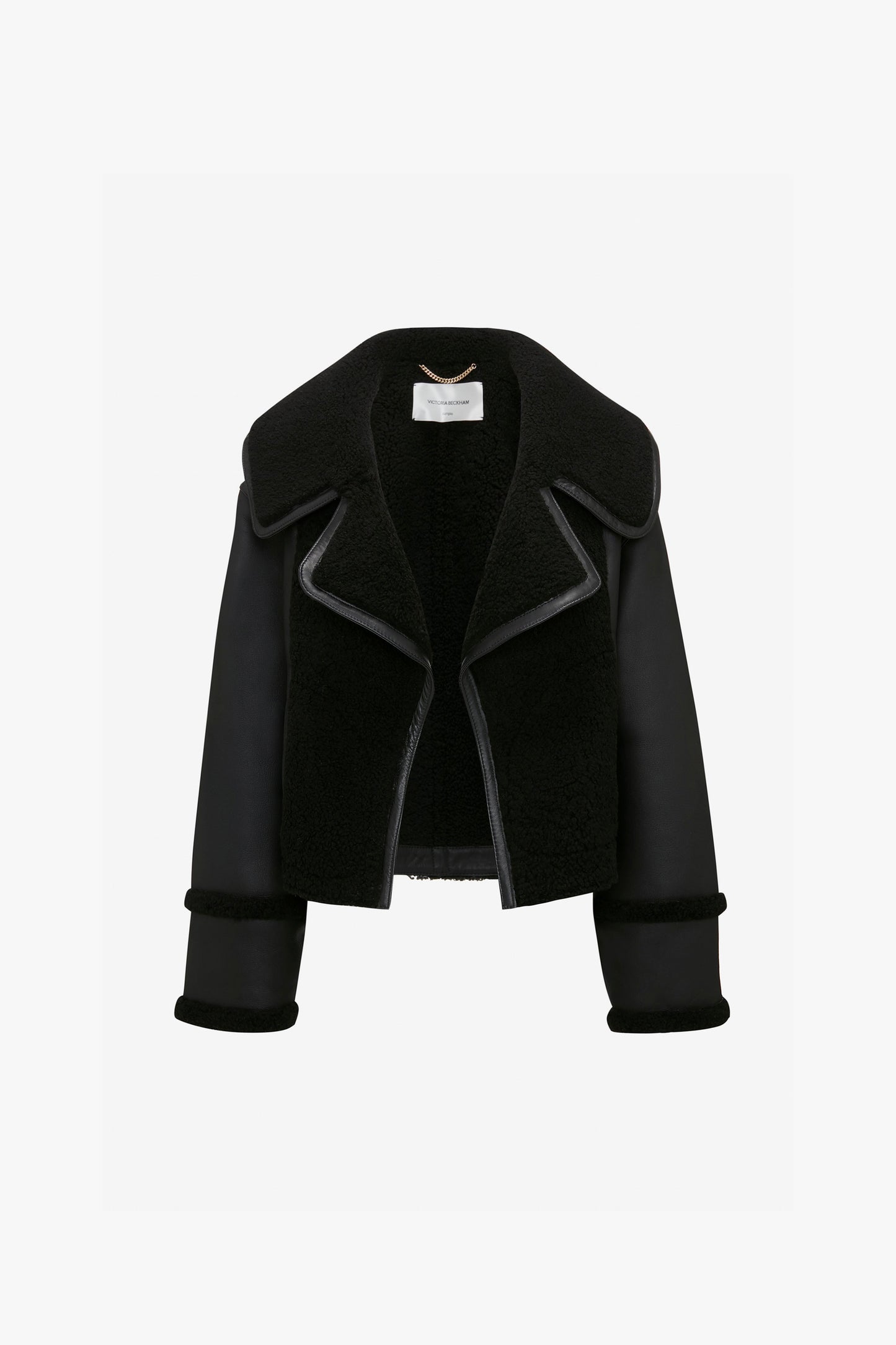 Shearling Jacket In Black