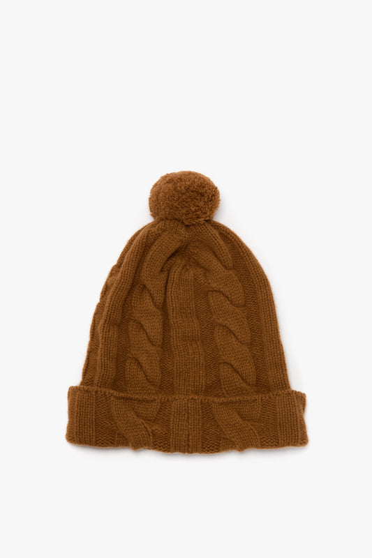 Beanie Hat In Camel