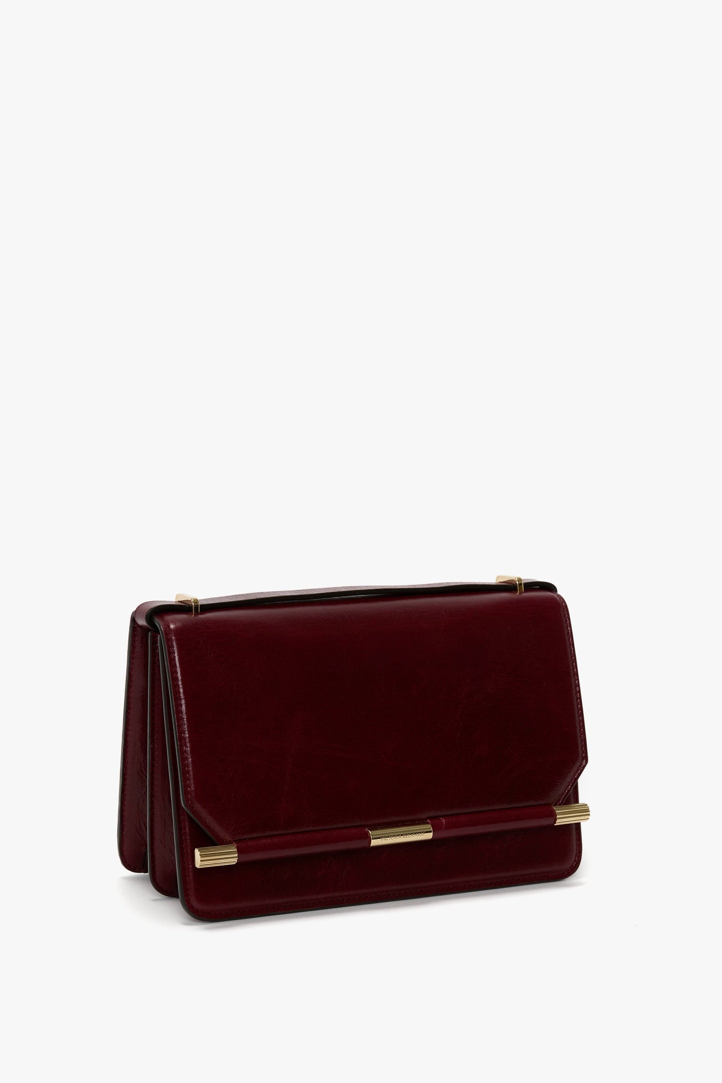 202 Crossbody Bag In Burgundy Distressed Leather