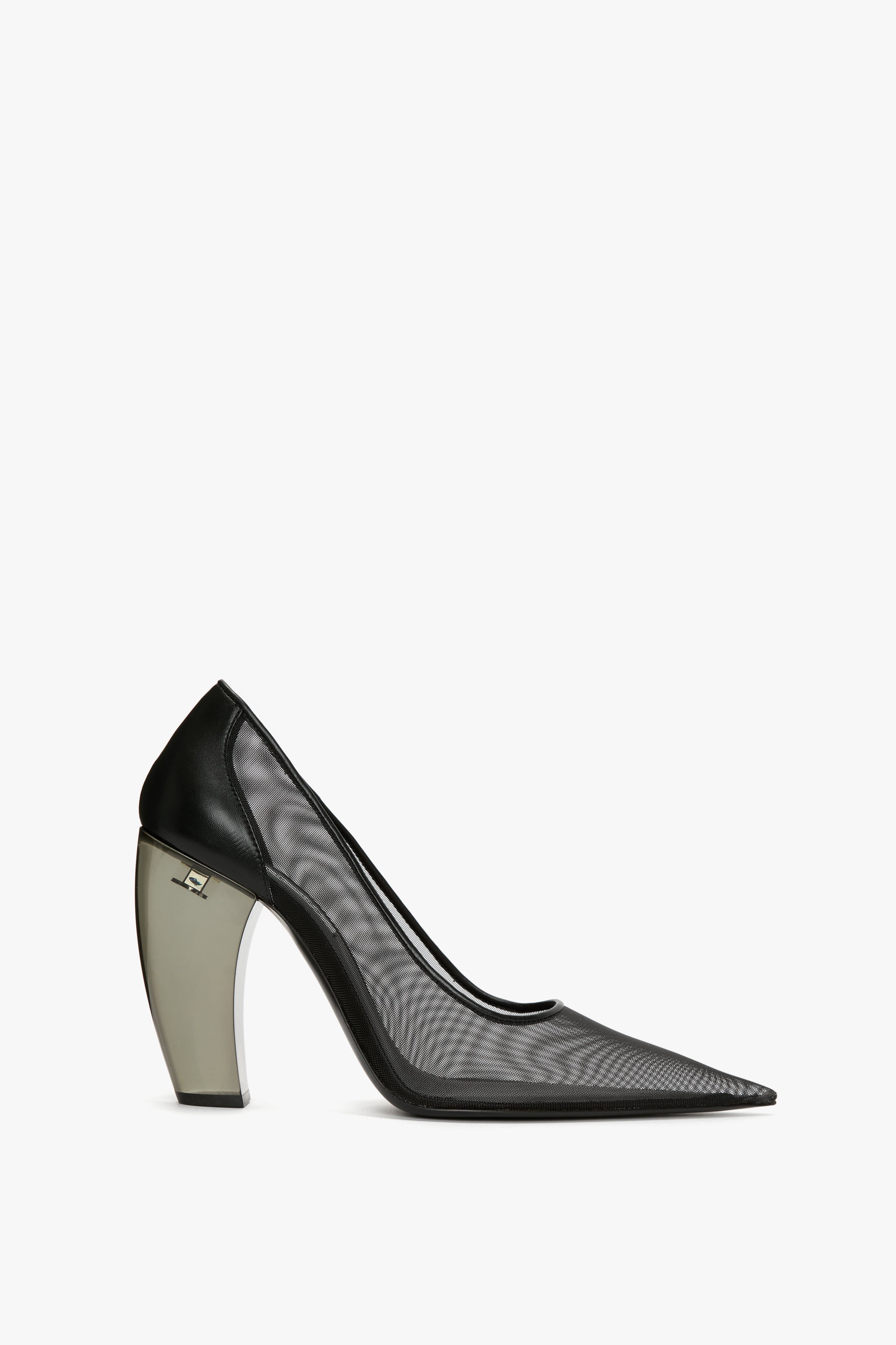 Frame Detail Sandal In Black Leather – Victoria Beckham Inc