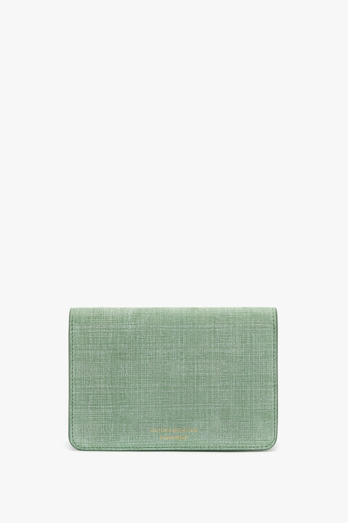 Nano Dorian Bag With Chain In Light Green Chambray Effect Suede