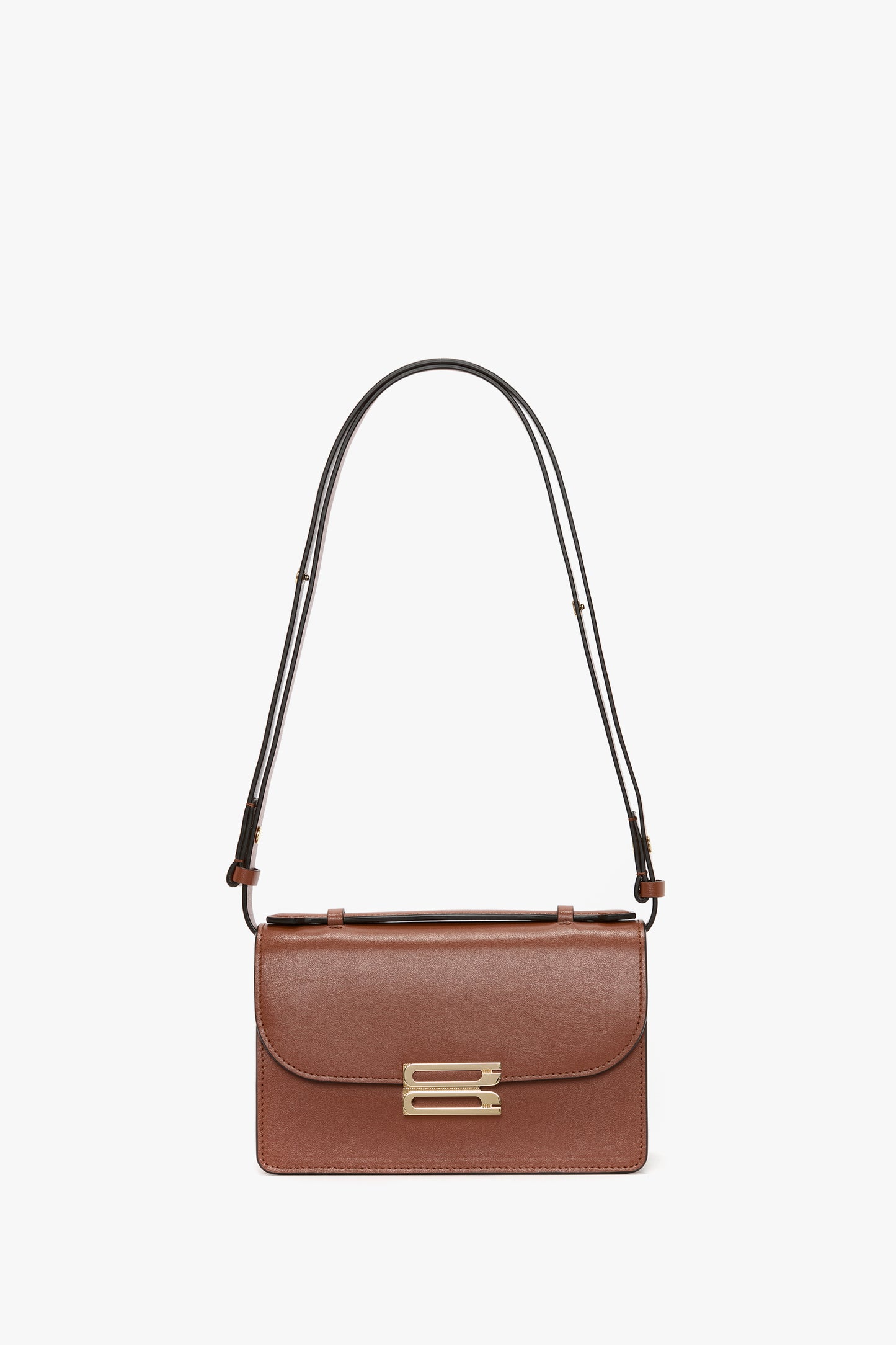 Mini Dorian Bag In Tan Smooth Leather