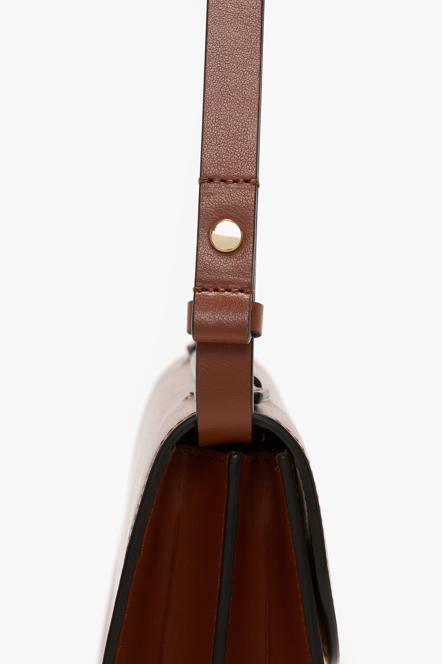 Mini Dorian Bag In Tan Smooth Leather