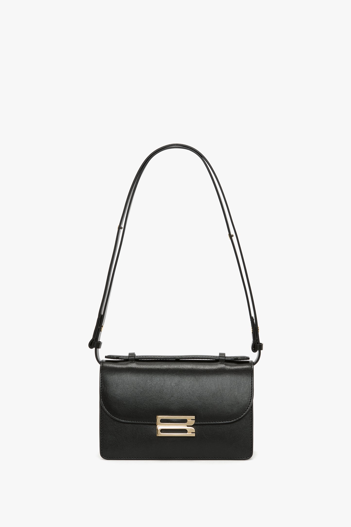 Mini Dorian Bag In Black Grained Leather