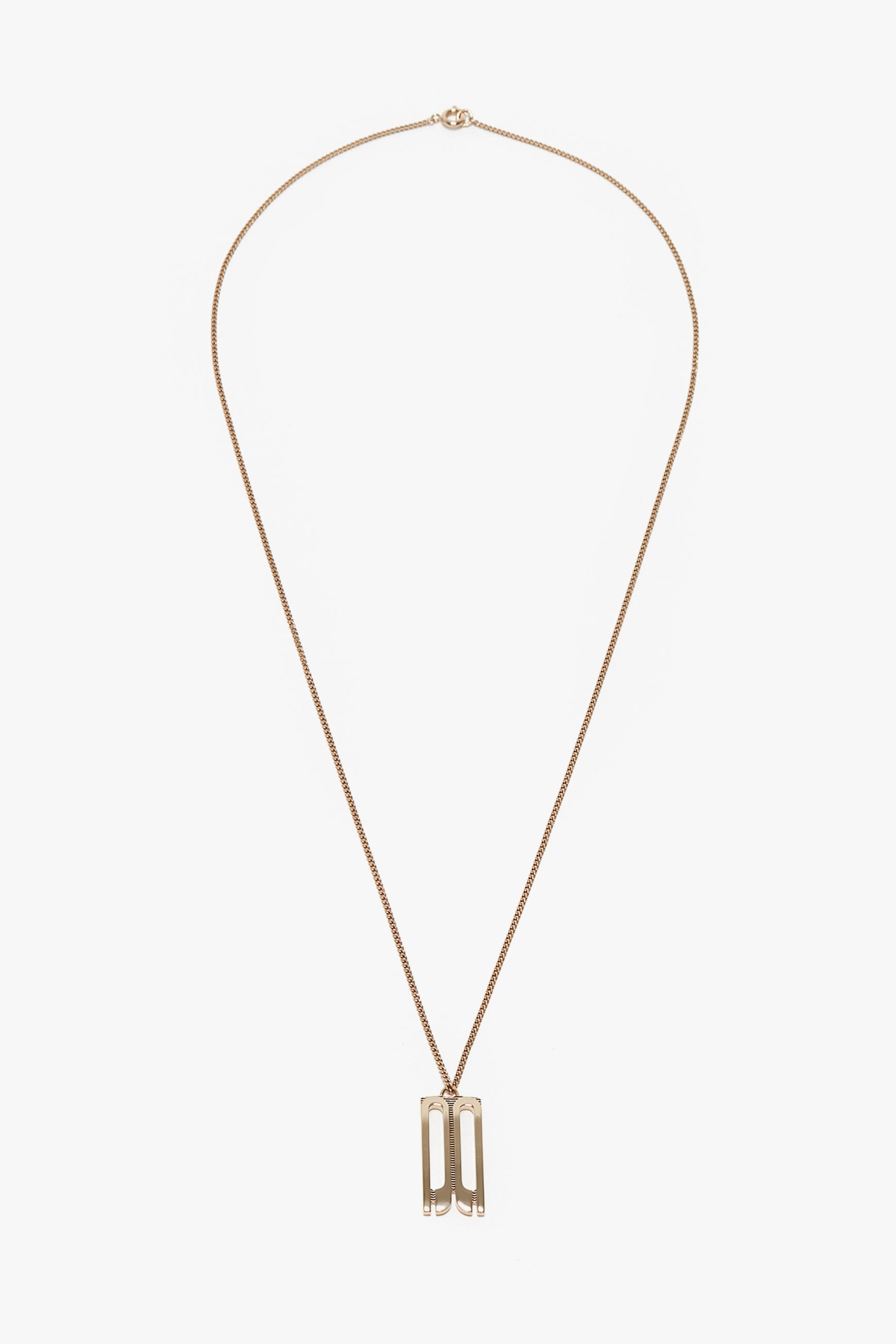 Exclusive Frame Necklace In Gold