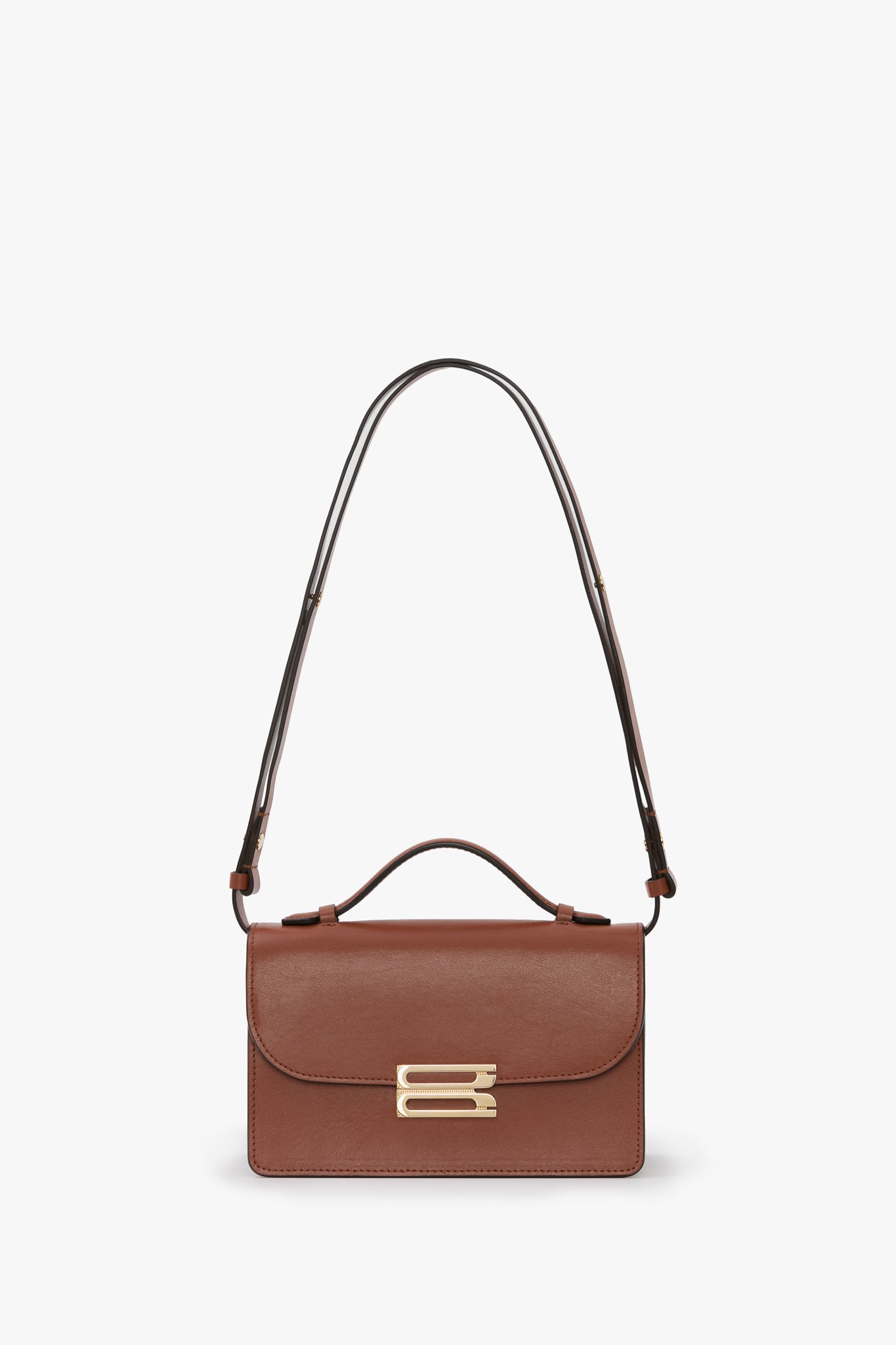 Mini Dorian Bag In Tan Smooth Leather
