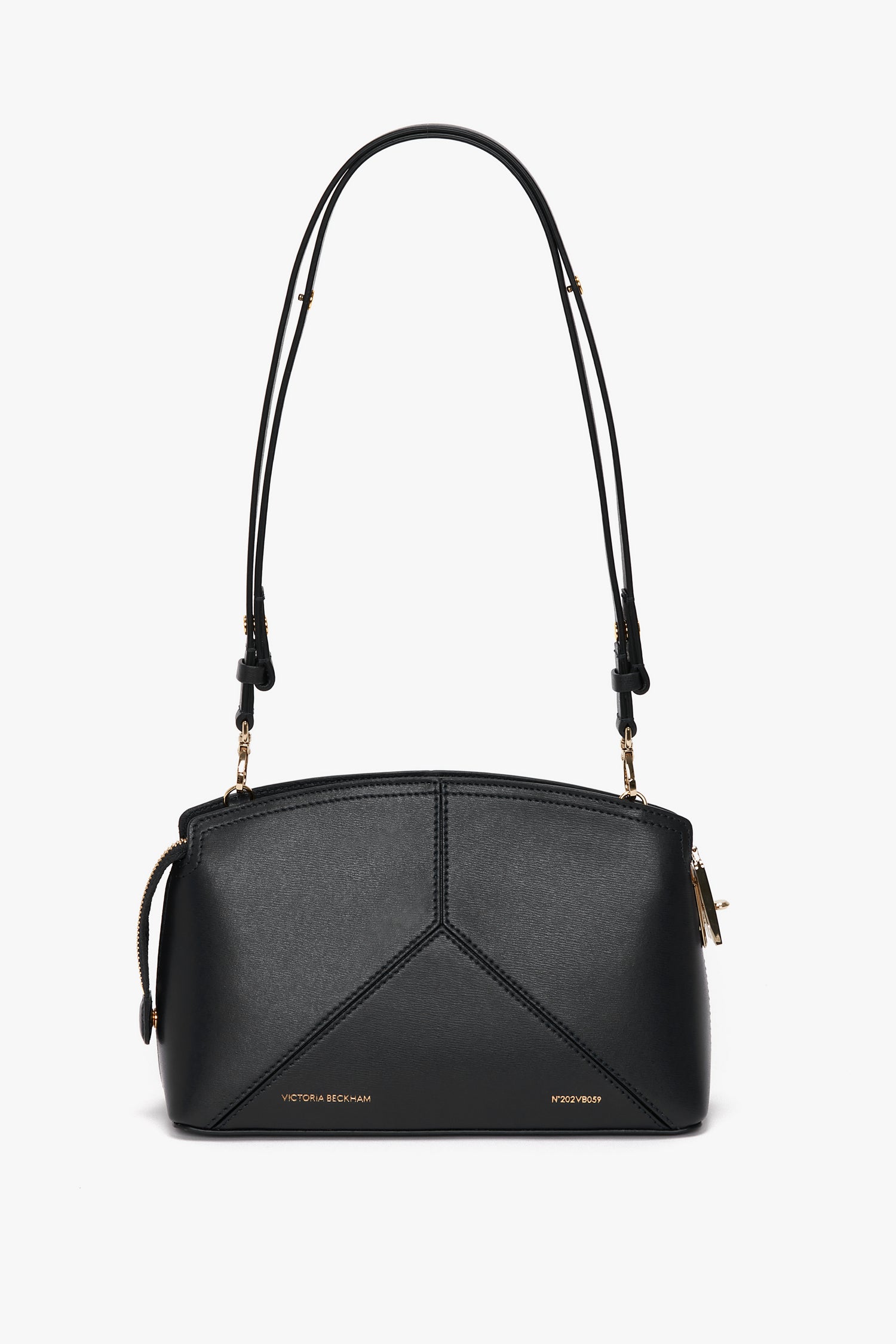 Victoria Crossbody Bag In Black Leather Victoria Beckham Inc