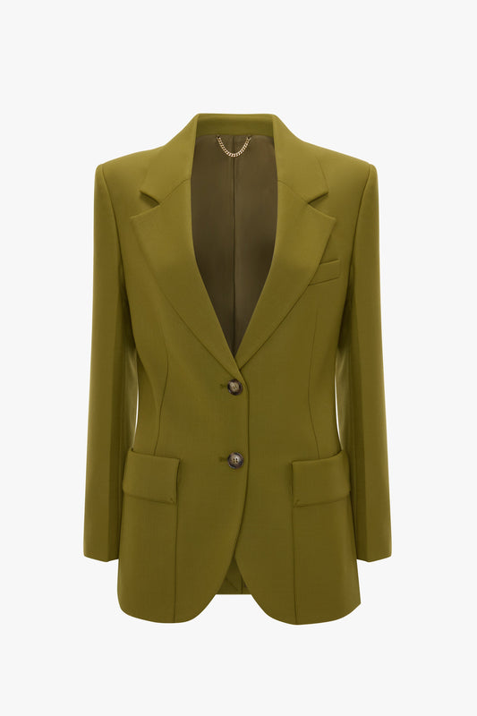 ジャケット VICTORIA BECKHAM PUMICE-COLOURED DOUBLE-BREASTED JACKET Victoria Beckham Pumice-coloured double-breasted jacket