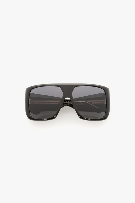 Oversized Soft Square Acetate Frame In Black