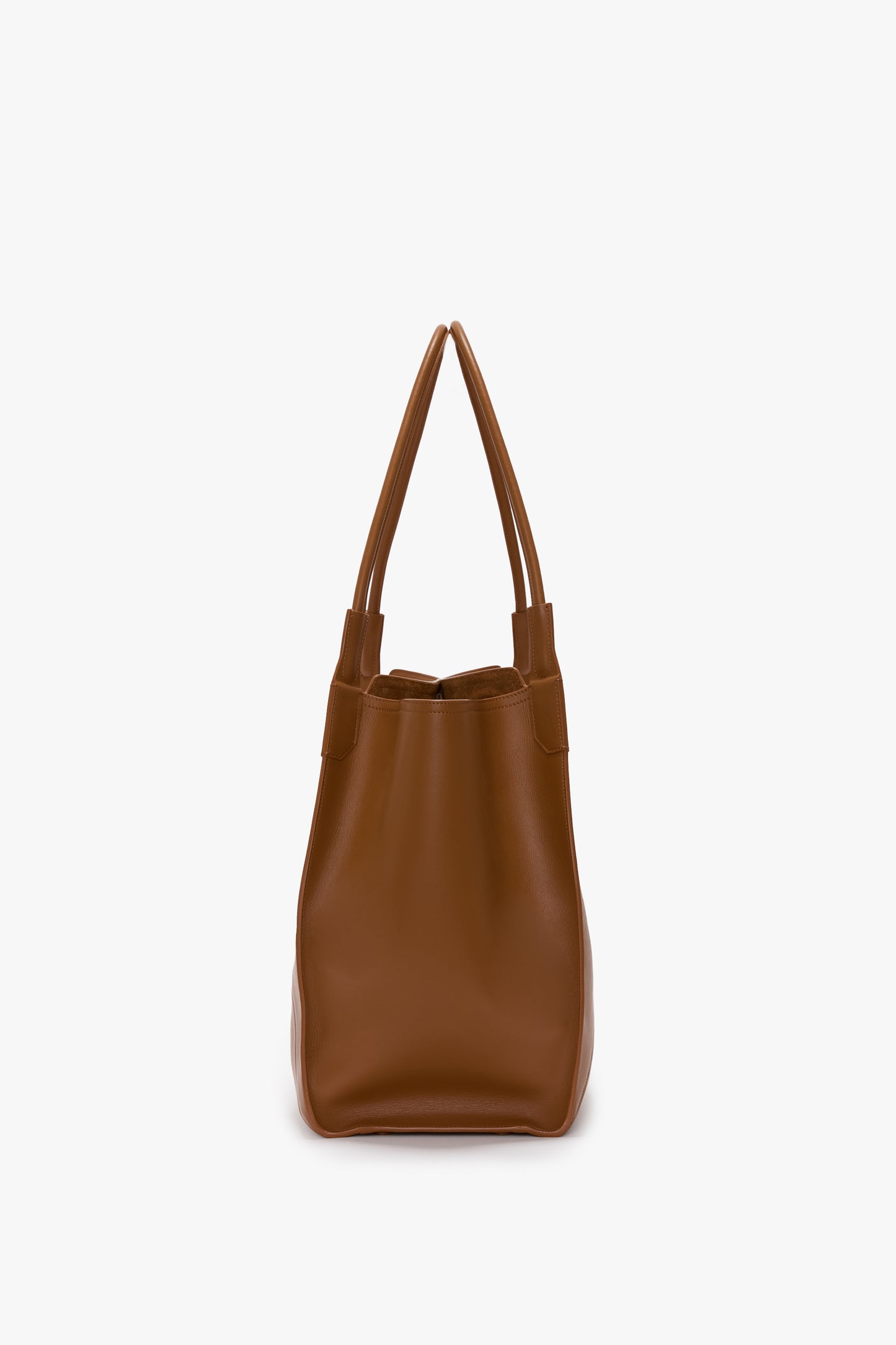 Victoria Tote Bag Large In Tan Leather
