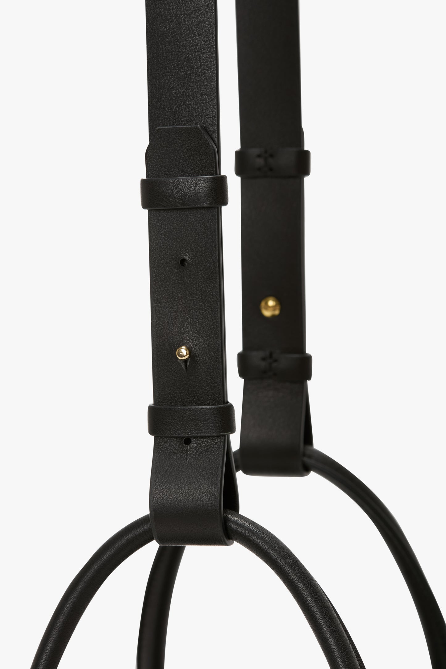 Victoria Plié Bag In Black Leather