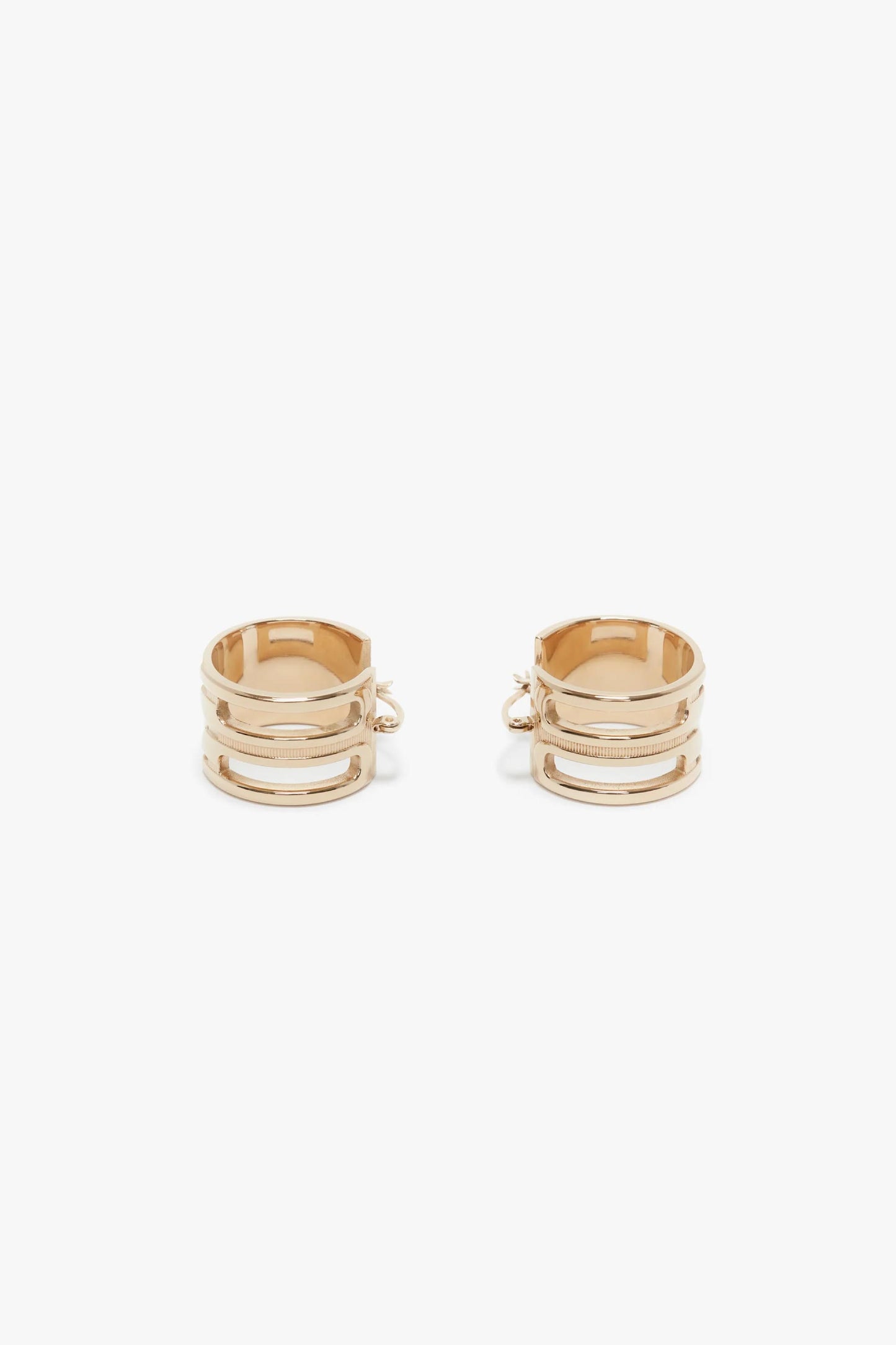 Exclusive Frame Hoop Earrings In Gold