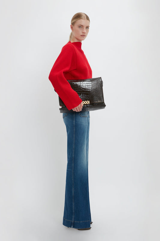 Circle Jumper In Red