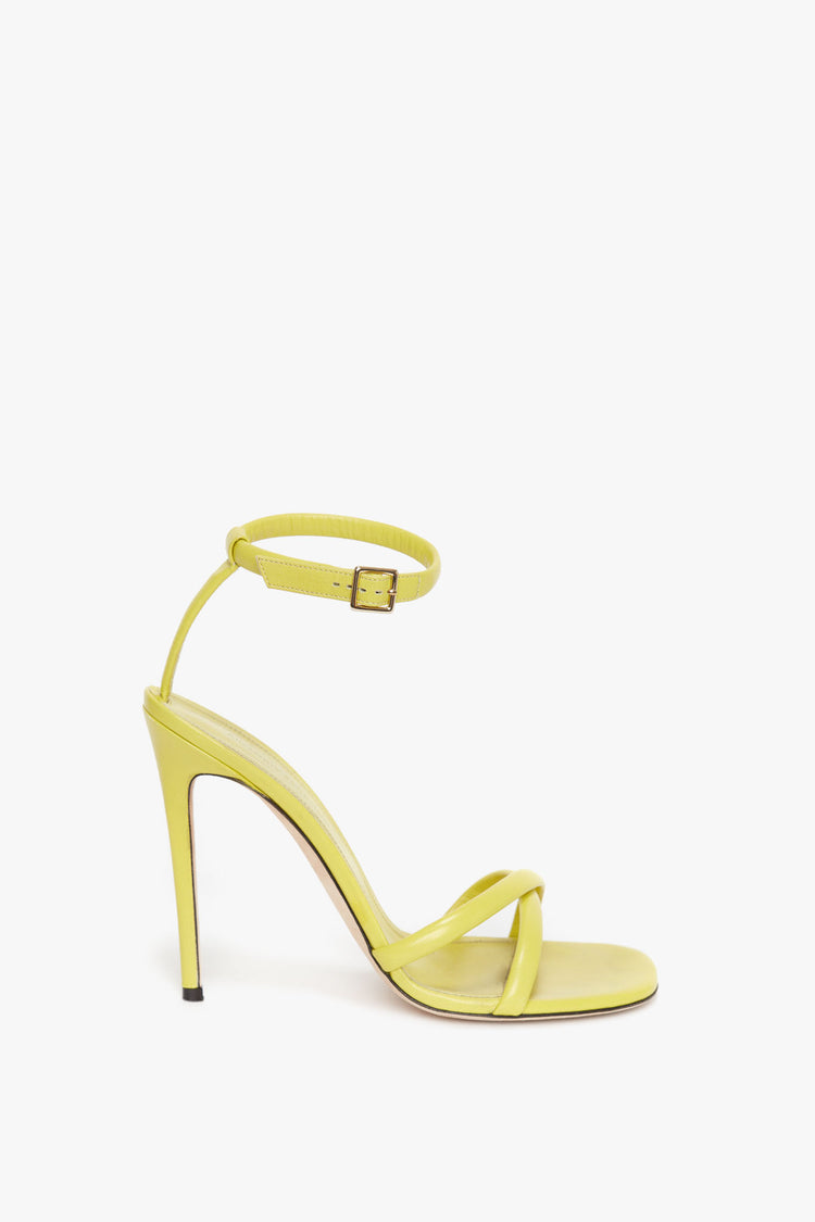 Anne Sandal In Sunshine Yellow