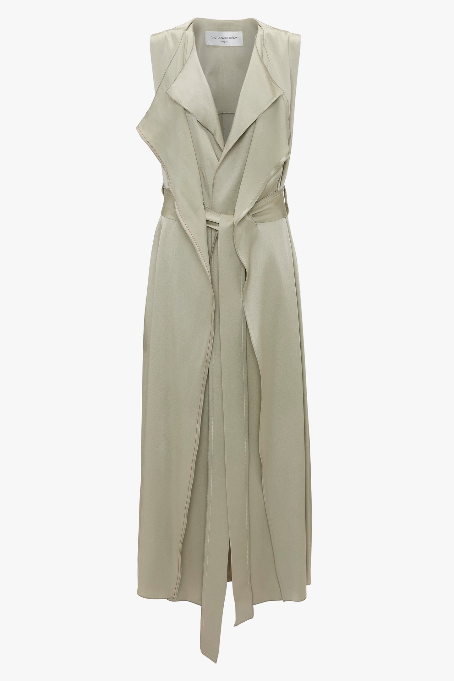 Trench Dress In Sage